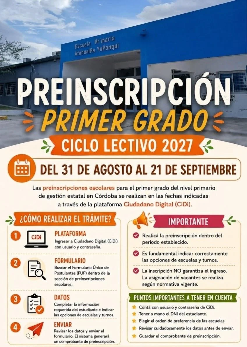 Insc - Primer grado