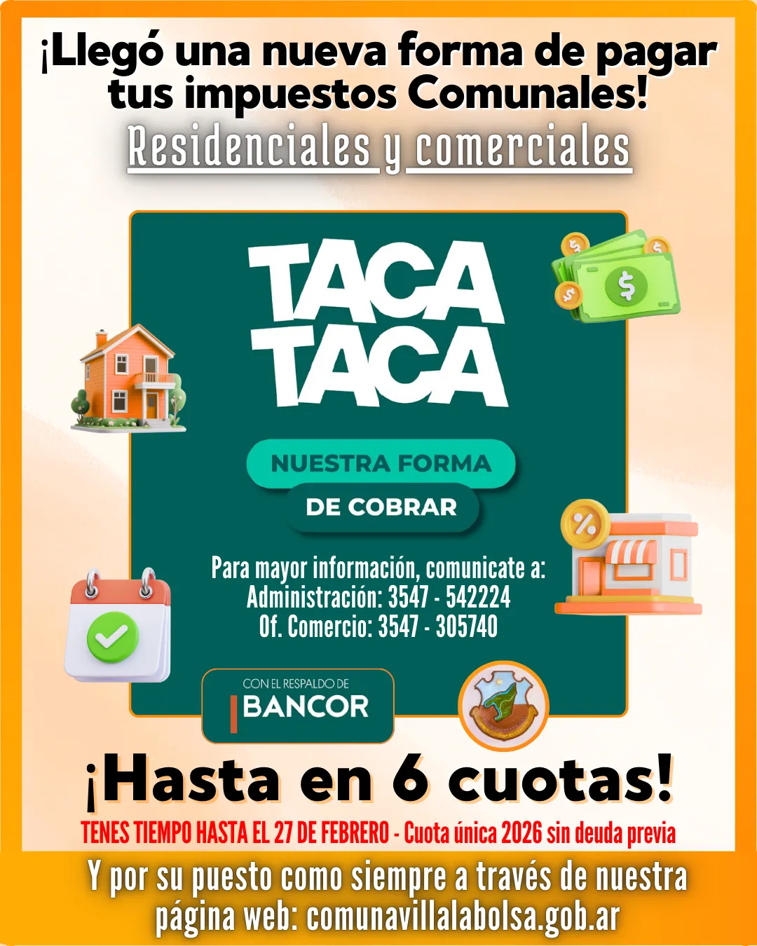 CVLB - Comuna - Taca Taca - 11-02-2026